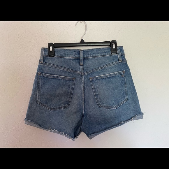 Madewell High-Rise Denim Shorts in Malden Wash, size 26 - Picture 3 of 5